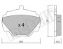 Комплект гальмівних накладок, дискове гальмо Metelli 2203530 (фото 1)