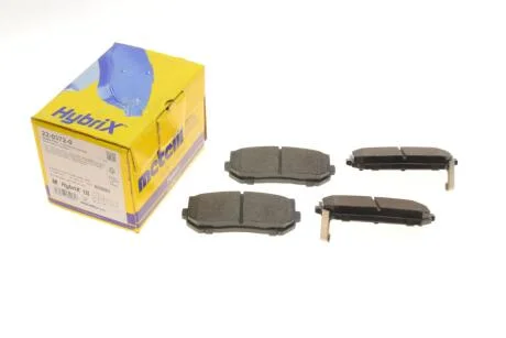 Комплект гальмівних колодок (дискових) Metelli 22-0372-0