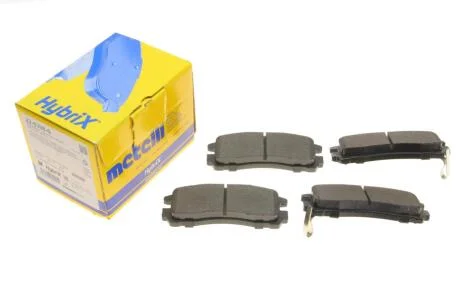 Комплект гальмівних колодок (дискових) Metelli 22-0398-0