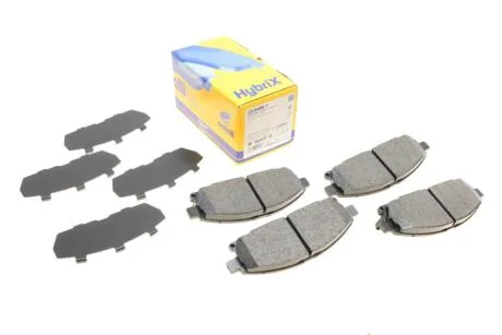 Комплект гальмівних колодок (дискових) Metelli 22-0406-1