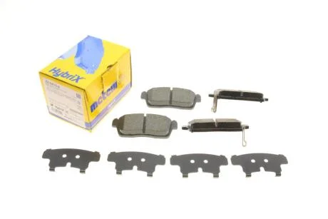 Комплект гальмівних колодок (дискових) Metelli 22-0415-0