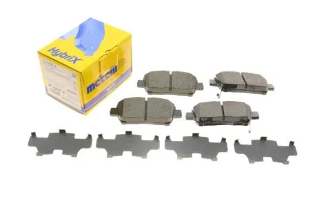 Комплект гальмівних колодок (дискових) Metelli 22-0423-0