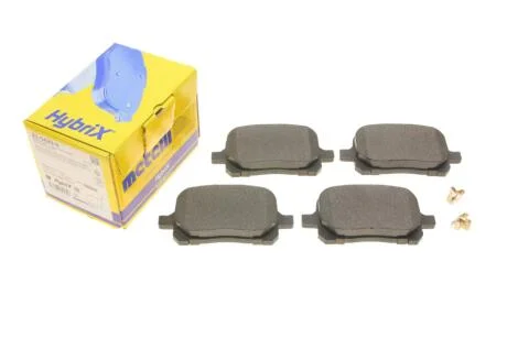 Комплект гальмівних колодок (дискових) Metelli 22-0429-0