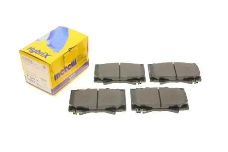 Комплект гальмівних колодок (дискових) Metelli 22-0452-0