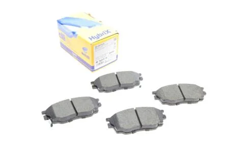 Комплект гальмівних колодок (дискових) Metelli 22-0475-0