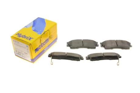 Комплект гальмівних колодок (дискових) Metelli 22-0512-0