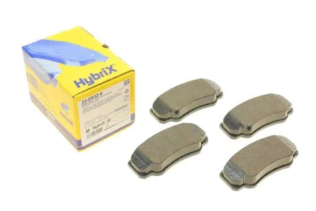 Комплект гальмівних колодок (дискових) Metelli 22-0532-0