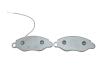 Комплект тормозных колодок, дисковый тормоз Metelli 22-0536-1 (фото 3)