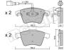 Комплект тормозных колодок, дисковый механизм Metelli 22-0552-2 (фото 10)