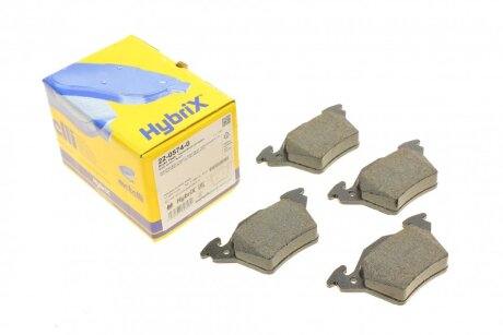 Комплект тормозных колодок, дисковый механизм Metelli 22-0574-0