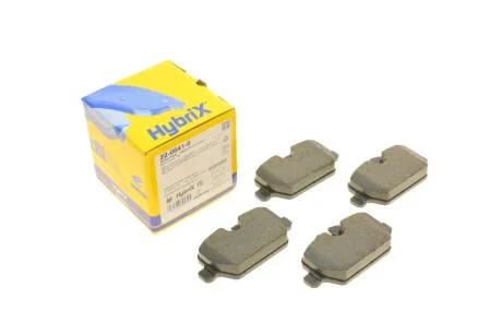 Комплект гальмівних колодок (дискових) Metelli 22-0641-0