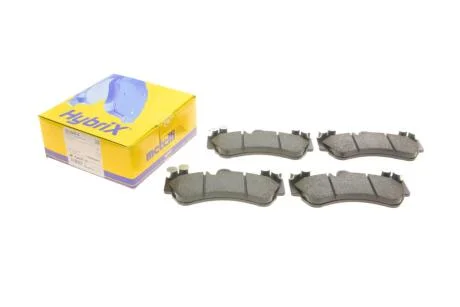 Комплект гальмівних колодок (дискових) Metelli 22-0653-0