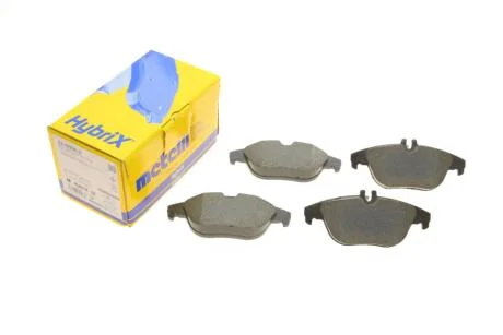 Комплект гальмівних колодок (дискових) Metelli 22-0666-0