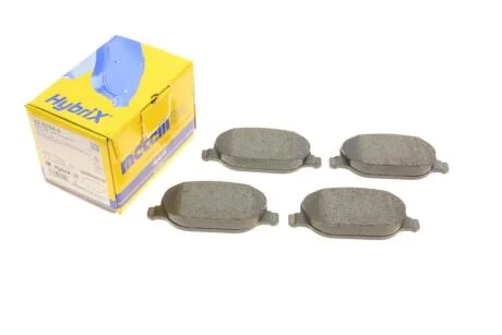 Комплект гальмівних колодок (дискових) Metelli 22-0704-0