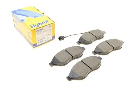 Комплект гальмівних колодок (дискових) Metelli 22-0708-0