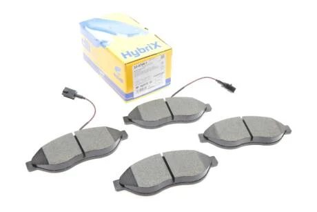 Комплект гальмівних колодок (дискових) Metelli 2207081