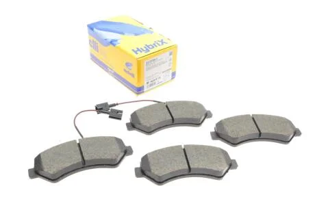 Комплект гальмівних колодок (дискових) Metelli 22-0709-1