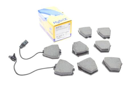 Комплект гальмівних колодок (дискових) Metelli 22-0774-1