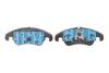 Комплект тормозных колодок, дисковый тормоз Metelli 2207754 (фото 4)