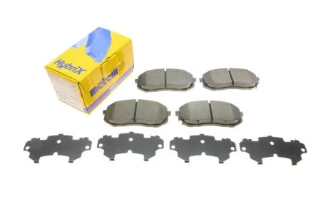 Комплект гальмівних колодок (дискових) Metelli 22-0783-1