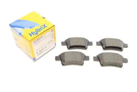 Комплект гальмівних колодок (дискових) Metelli 22-0801-0