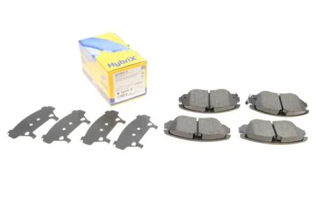 Комплект гальмівних колодок (дискових) Metelli 22-0841-0