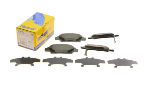 Комплект гальмівних колодок (дискових) Metelli 22-0865-0