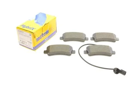 Колодки тормозные (задние) Renault Master/Opel Movano 10- (Brembo) Metelli 22-0899-0