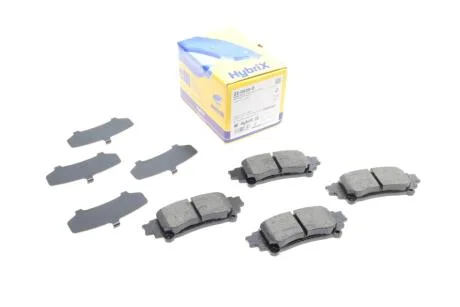 Комплект гальмівних колодок (дискових) Metelli 22-0939-0