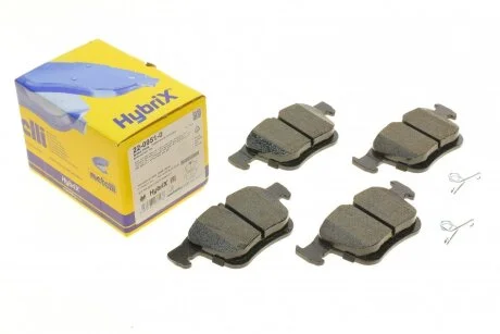 Колодки задние Skoda Kodiaq от 2016.- Super B III от 2015- Golf Metelli 22-0951-0