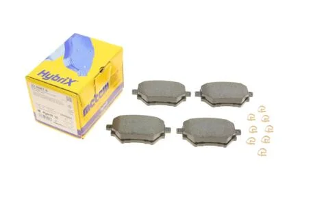 Комплект гальмівних колодок (дискових) Metelli 22-0987-0