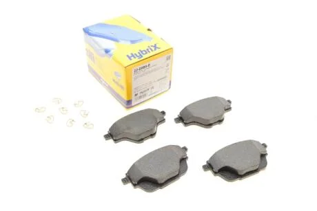 Комплект гальмівних колодок (дискових) Metelli 22-0988-0