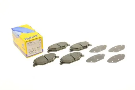 Комплект гальмівних колодок (дискових) Metelli 22-1006-0