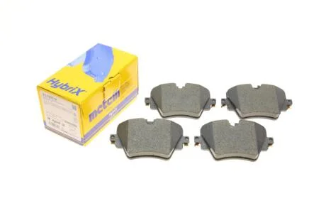 Комплект гальмівних колодок (дискових) Metelli 22-1037-0