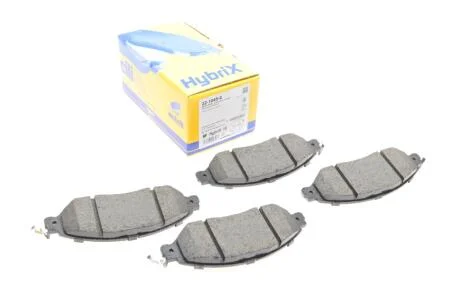 Комплект гальмівних колодок (дискових) Metelli 2210450