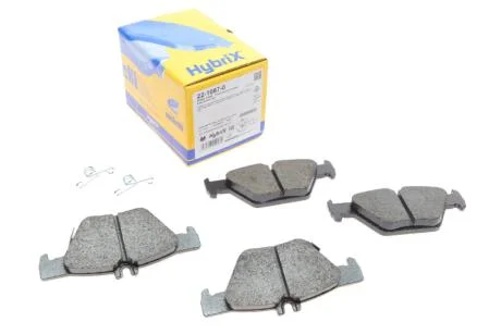 Комплект гальмівних колодок (дискових) Metelli 22-1087-0