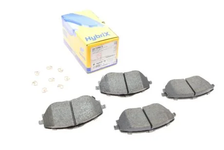 Комплект гальмівних колодок (дискових) Metelli 22-1088-0