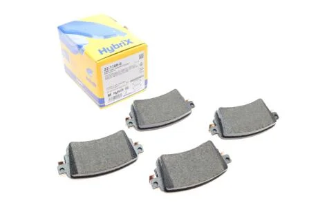 Комплект гальмівних колодок (дискових) Metelli 22-1108-0