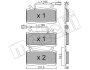 Комплект гальмівних накладок, дискове гальмо Metelli 2211410 (фото 1)