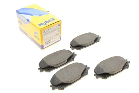 Комплект гальмівних колодок (дискових) Metelli 22-1176-0