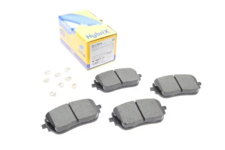 Комплект гальмівних колодок (дискових) Metelli 22-1193-0