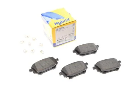 Комплект гальмівних колодок (дискових) Metelli 22-1236-0