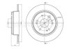Тормозной диск Metelli 23-1117C (фото 1)