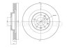 Тормозной диск Metelli 23-1306C (фото 1)