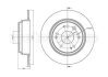 Тормозной диск Metelli 23-1352C (фото 1)