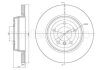 Диск тормозной Metelli 23-1683C (фото 1)