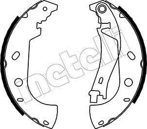 Комплект гальмівних колодок Metelli 53-0075