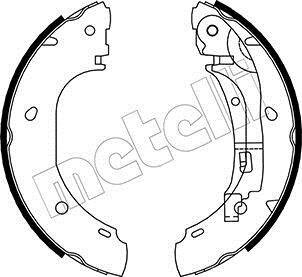 Комплект тормозных колодок Metelli 53-0082