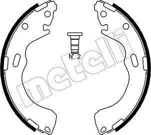 Комплект тормозных колодок Metelli 53-0216