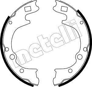 Комплект гальмівних колодок Metelli 530221